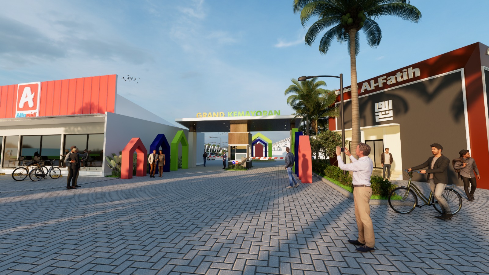 Keamanan 24 Jam & Sistem Satu Pintu